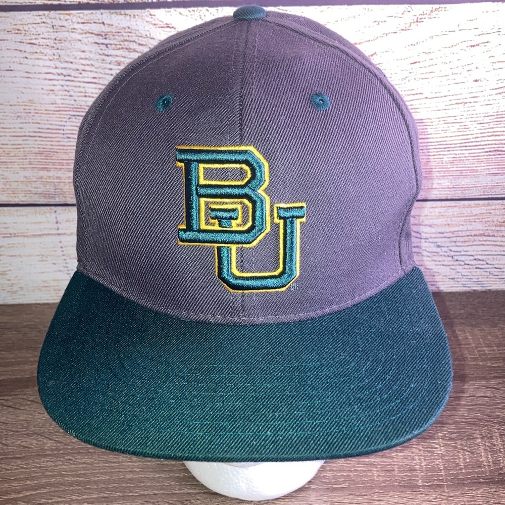 EUC Baylor University Bears BU Zephyr Snapback Hat Brand